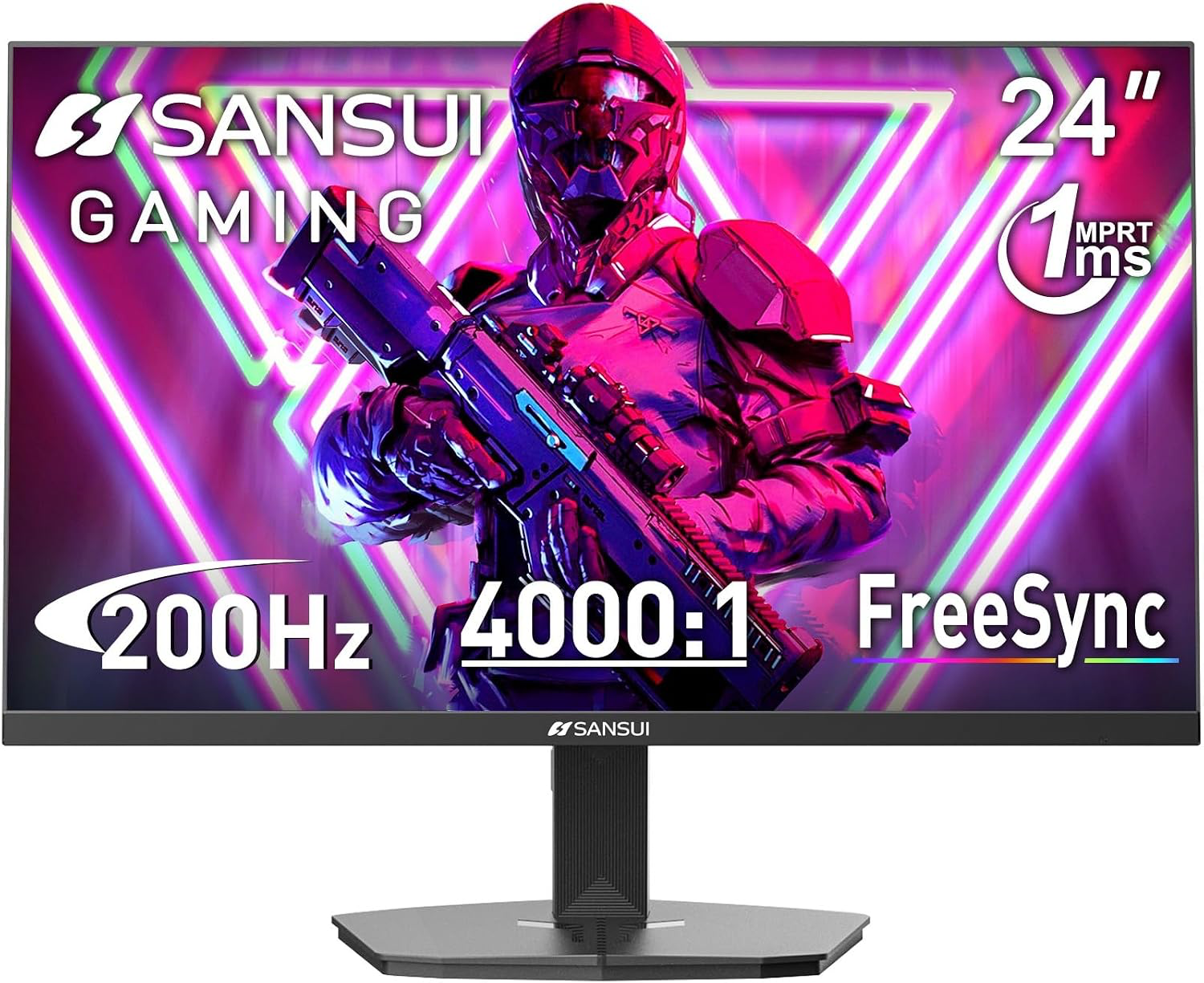 SANSUI 24-inch 200Hz gaming monitor