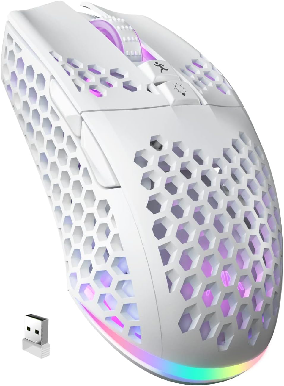SOLAKAKA SM600 Wireless honeycomb gaming mouse