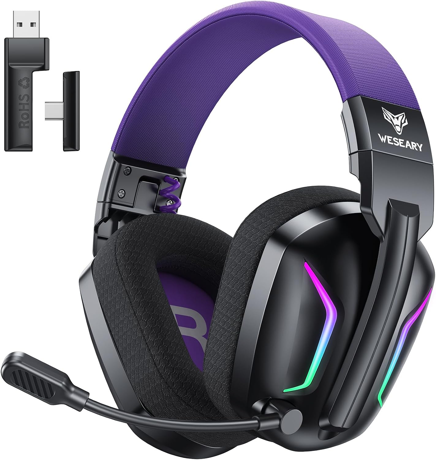 WESEARY wireless gaming headset